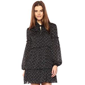 LAUNDRY Dress Black/White Polka Dot